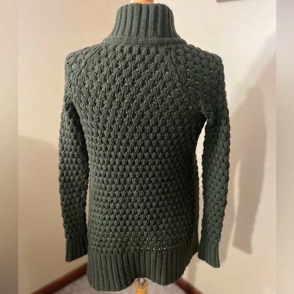 Vince Army Green Alpaca Wool Blend Sweater Sz XS - Picture 3 of 8